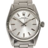 ROLEXLady's wristwatch "Oyster Perpetual".Manufacturer/Manufaktur: Rolex, Geneva. Model: "Oyster