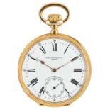 PATEK PHILIPPEOpen-face pocket watch "Chronometro Gondolo".Manufacturer/Manufaktur: Patek