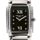 PATEK PHILIPPELarge lady's wristwatch "Twenty-4".Manufacturer/Manufaktur: Patek Philippe, Geneva.