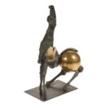ARNOLDI, NAGLocarno 1928 - 2017 LuganoCavallo.Bronze, patiniert u. partiell poliert,a. Plinthe