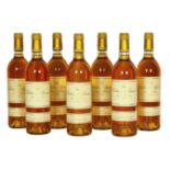 CHÂTEAU D'YQUEMSauternes, Premier Grand Cru Classé Supérieur, 1991/1993/1994. 7 Flaschen: 2x1991,