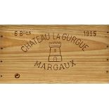 CHÂTEAU LA GURGUEMargaux, Cru Bourgeois, 1995.6 Flaschen. OHK.- - -22.00 % buyer's premium on the