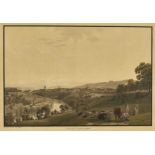 BIEDERMANN, JOHANN JAKOBWinterthur 1763 - 1830 AussersihlVue de la Ville de Berne.Umrissradierung,