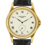 PATEK PHILIPPEGentleman's wristwatch with "clous de Paris" bezel.Manufacturer/Manufaktur: Patek