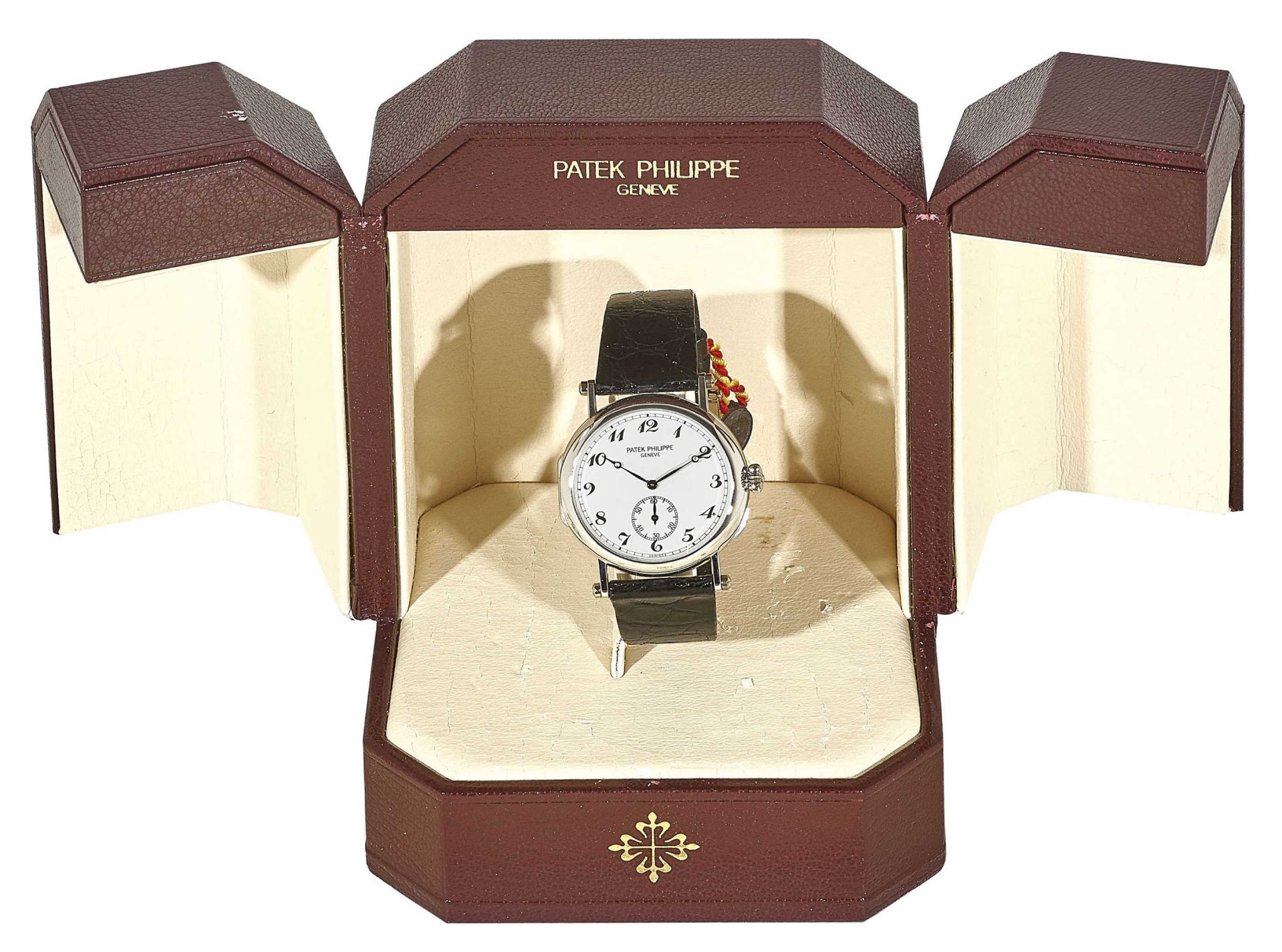 PATEK PHILIPPEGentleman's wristwatch "Officier jubilaire", limited editionManufacturer/Manufaktur: - Bild 5 aus 5