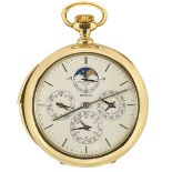 PATEK PHILIPPEPocket watch with nine horological complications.Manufacturer/Manufaktur: Patek