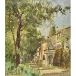 KALMUS, LEOWien 1904 - 1986 BregenzTessiner Landschaft mit Häusern.Öl auf Leinwand,sig. u. dat. (