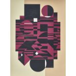 VASARELY, VICTORPecs 1908 - 1997 ParisOhne Titel.Farbserigrafie,handsig. u.r., num. 73/150,73,5x53,5