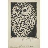MUMPRECHT, RUDOLFBasel 1918 - 2019 BernPetit hibou.Radierung,handsig. u.r., gewidmet,17,5x13 cmBlatt