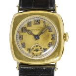 PATEK PHILIPPEHistorical Art Deco gentleman's wristwatch.Manufacturer/Manufaktur: Patek Philippe,