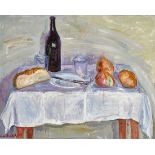 CAILLARD, CHRISTIAN HUGUESClichy 1899 - 1985 ParisNature morte.Öl auf Sperrholz,sig. u. dat. (19)