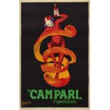 CAPPIELLO, LEONETTO Livorno 1875 - 1942 Cannes Campari. Farblithografie, im Stein sig. u.l., bez. "