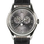 PATEK PHILIPPE Gentleman's wristwatch "Annual Calendar". Manufacturer/Manufaktur: Patek Philippe,