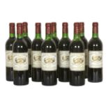 CHÂTEAU MARGAUXMargaux, Premier Grand Cru Classé, 1982.10 Flaschen.3xIN, 4xBN, 3xTS.2 Kapseln