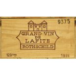 CHÂTEAU LAFITE ROTHSCHILDPauillac, Premier Grand Cru Classé, 1985.12 Flaschen. OHK.10xIN,