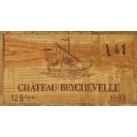 CHÂTEAU BEYCHEVELLESaint-Julien, Grand Cru Classé, 1989.12 Flaschen. OHK.10xIN, 2xBN.- - -22.00 %