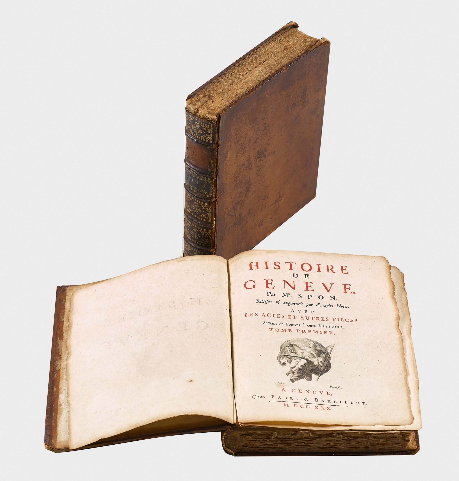 SPON, JACOBLyon 1647 - 1685 VeveyHistorie de Genève.Par Mr. Spon. Rectiefiée et augmentée par d'