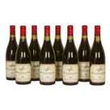 DOMAINE JEAN GRIVOTRichebourg, Grand Cru, 1990.8 Flaschen.4x1,5 cm, 4x2 cm.1 Etikett etwas