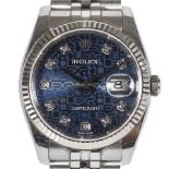 ROLEXGentleman's wristwatch "Datejust".Manufacturer/Manufaktur: Rolex, Geneva. Model: "Datejust".