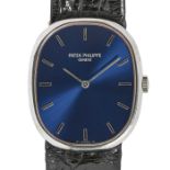 PATEK PHILIPPEGentleman's wristwatch "Ellipse d'Or".Manufacturer/Manufaktur: Patek Philippe, Geneva.