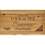 CHÂTEAU TOUR DE PEZSaint-Estèphe, Cru Bourgeois, 1995.6 Flaschen. OHK.- - -22.00 % buyer's premium