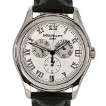 PATEK PHILIPPEGentleman's wristwatch "Annual Calendar, Superlumin".Manufacturer/Manufaktur: Patek