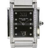 PATEK PHILIPPELarge lady's wristwatch "Twenty-4".Manufacturer/Manufaktur: Patek Philippe, Geneva.