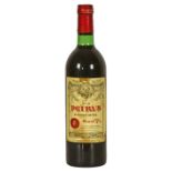 CHÂTEAU PÉTRUSPomerol, 1979.1 Flasche.BN.Etikett etwas verschmutzt.- - -22.00 % buyer's premium on