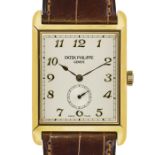 PATEK PHILIPPE Art Deco-style gentleman's wristwatch. Manufacturer/Manufaktur: Patek Philippe,