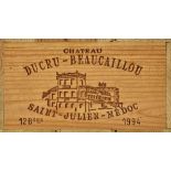 CHÂTEAU DUCRU-BEAUCAILLOUSaint-Julien, Deuxième Grand Cru Classé, 1994.12 Flaschen. OHK.12xIN.- - -