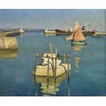 BALANDE, GASTONMadrid 1880 - 1971 ParisLe port.Öl auf Leinwand,sig. u.r.,61x73 cm- - -22.00 %