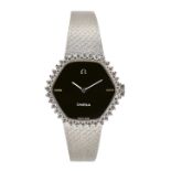 OMEGALady's wristwatch.Manufacturer/Manufaktur: Omega, Bienne/Biel. Year/Jahr: Ca. 1973. Reference