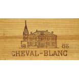 CHÂTEAU CHEVAL BLANCSaint-Émilion, Premier Grand Cru Classé, 1983.12 Flaschen. OHK.10xIN,