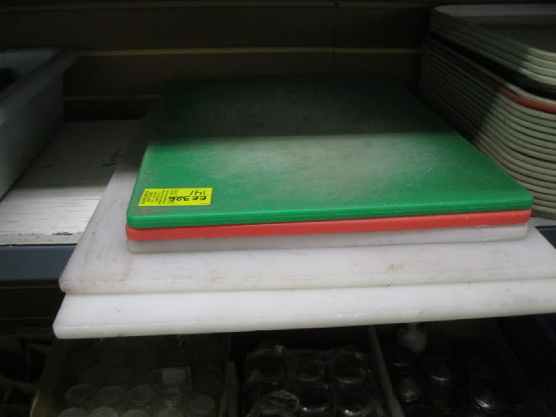 Plastic cutting boards