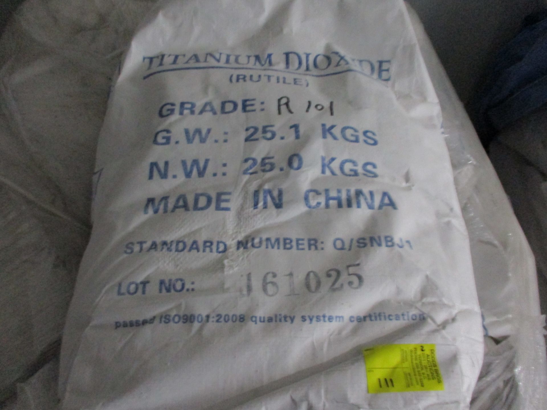 Pallet of Titanium Dioxide - Image 2 of 2