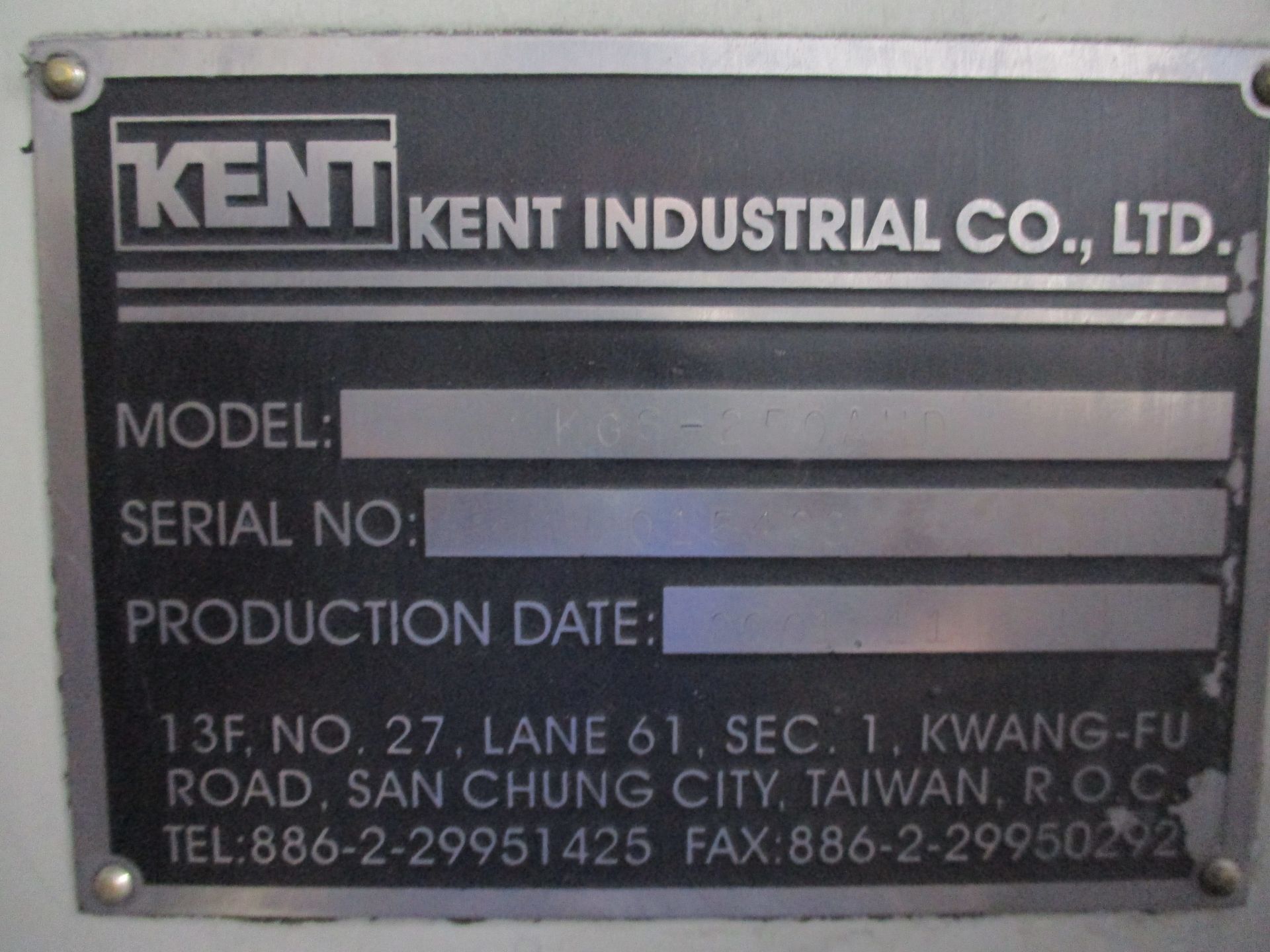 Kent Precision Surface Grinder - Image 2 of 3