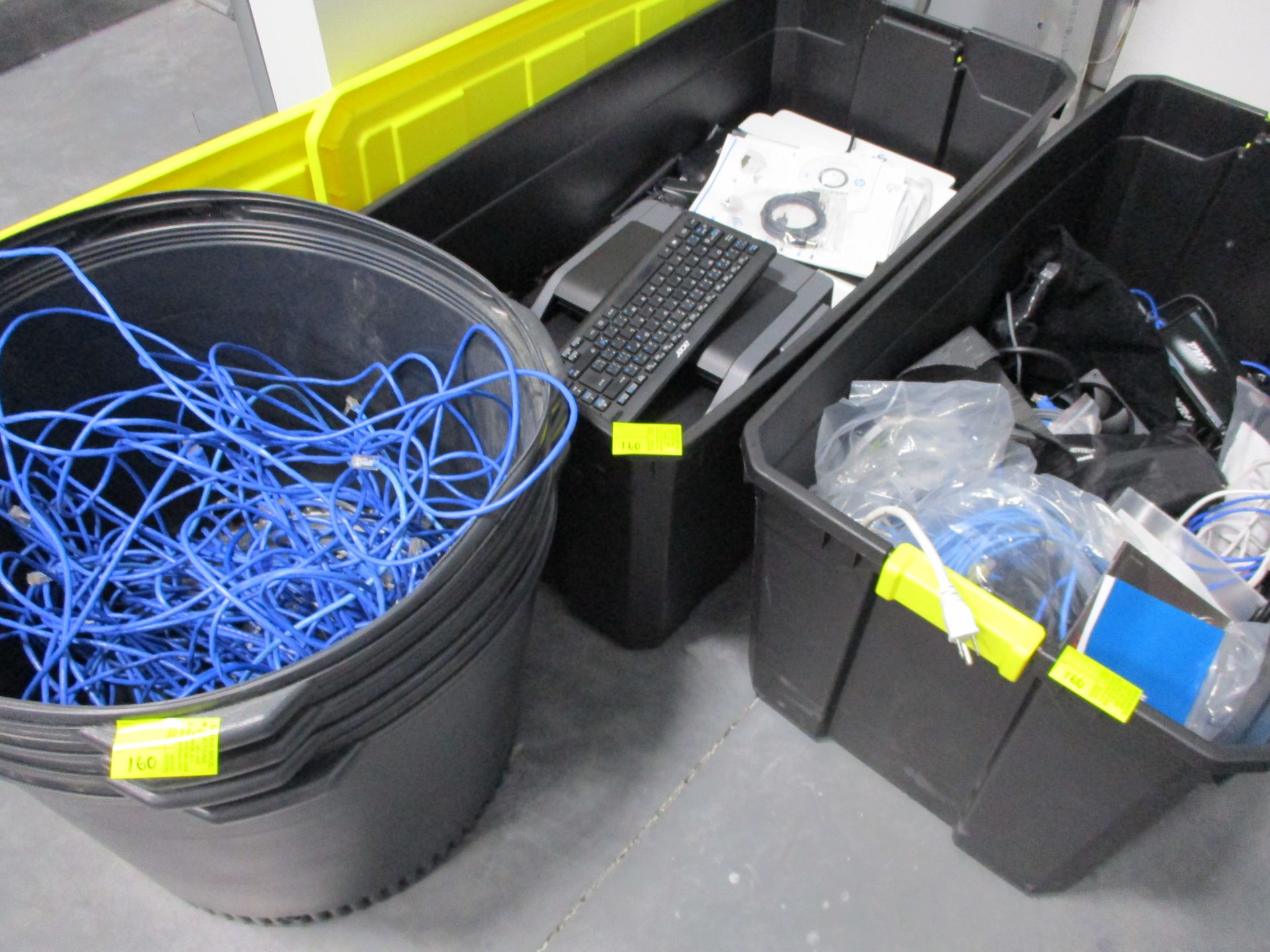 Assorted Printers & Computer Wires