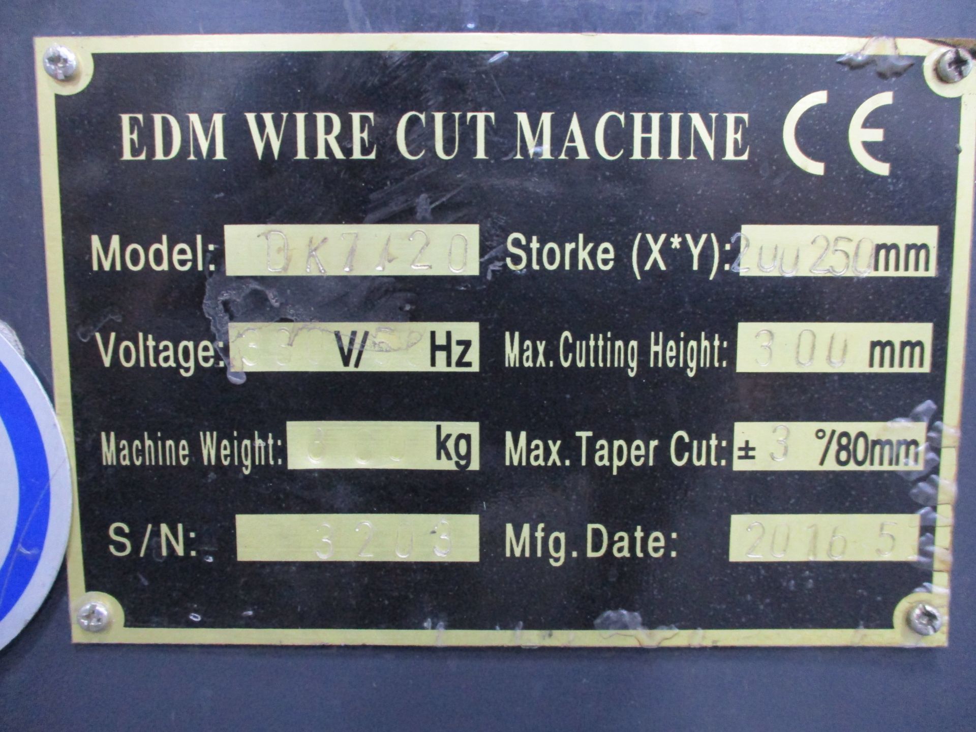 EDM Wire cut machine - Image 2 of 5