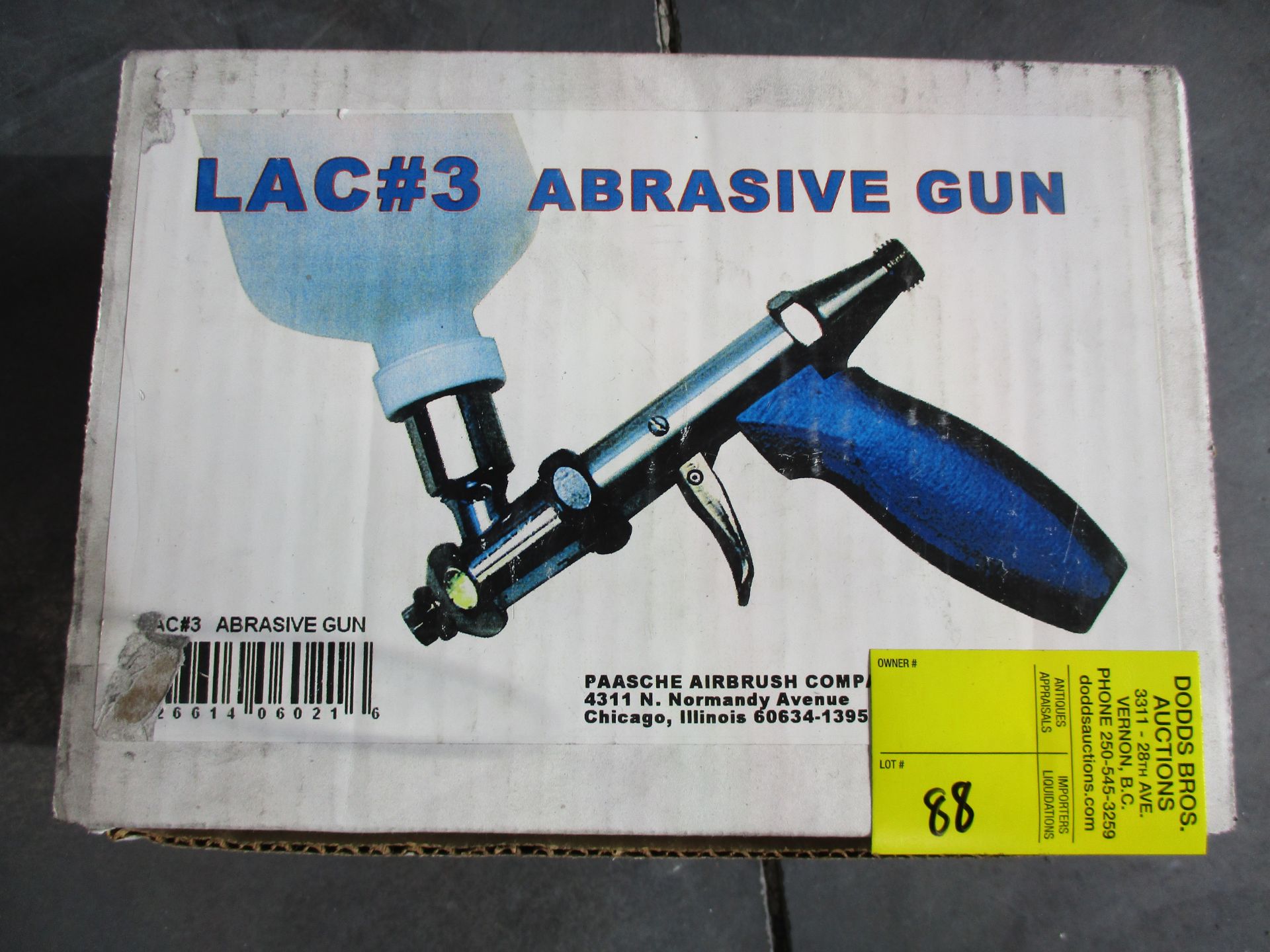Paasche - LAC #3 Abrasive Gun