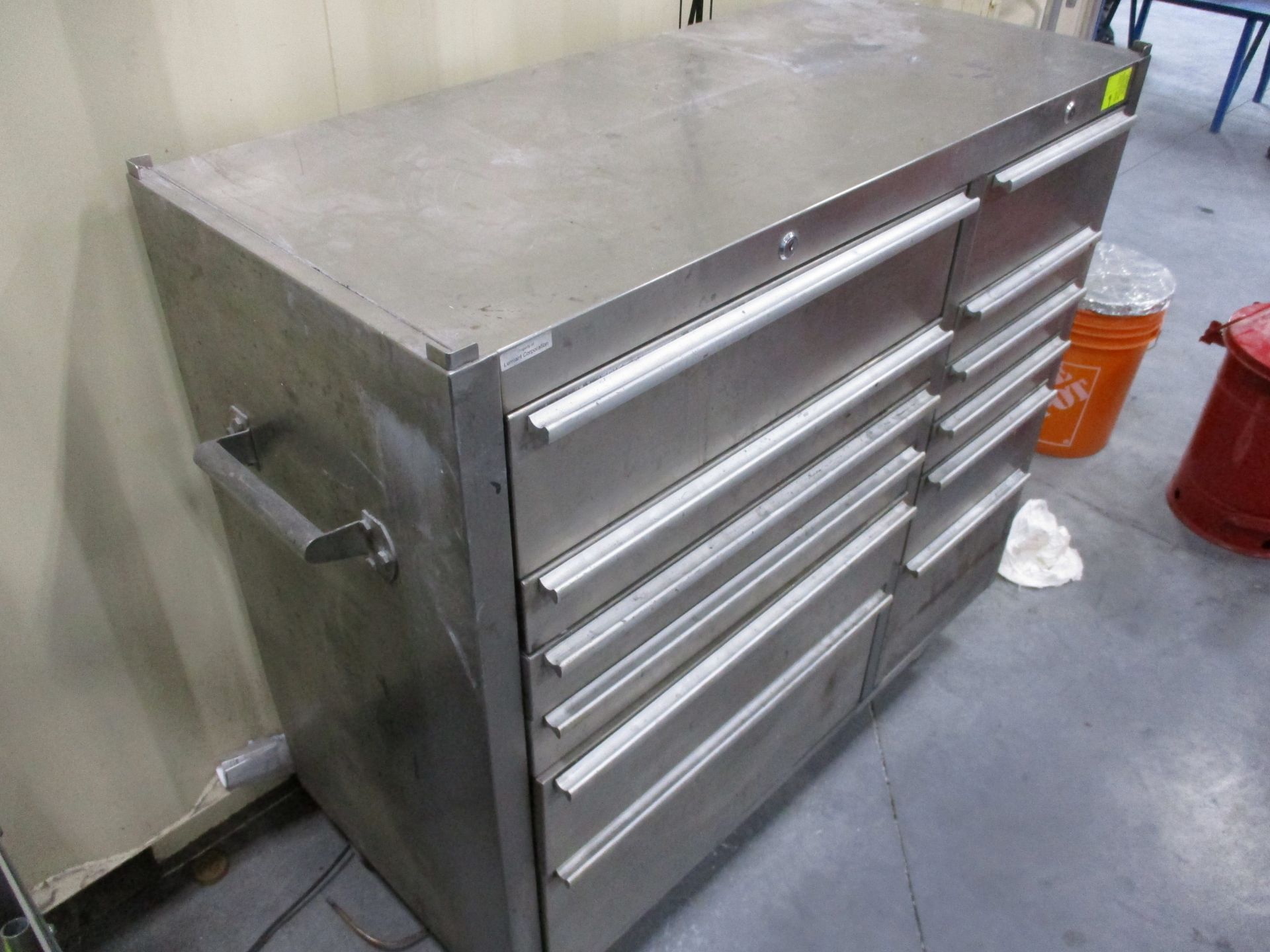 Aluminum rolling tool cabinet - Image 2 of 2