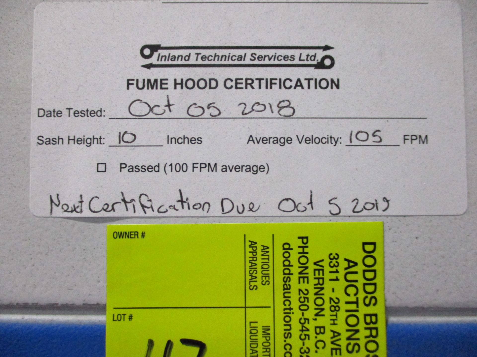 Biobase Fume Hood - Image 2 of 3