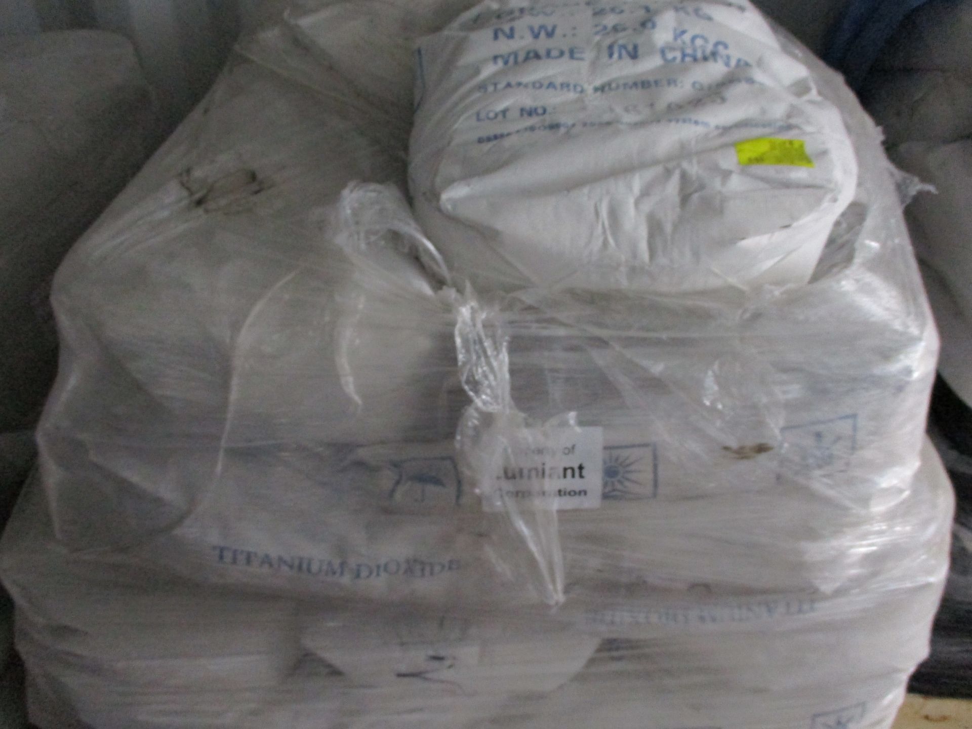 Pallet of Titanium Dioxide