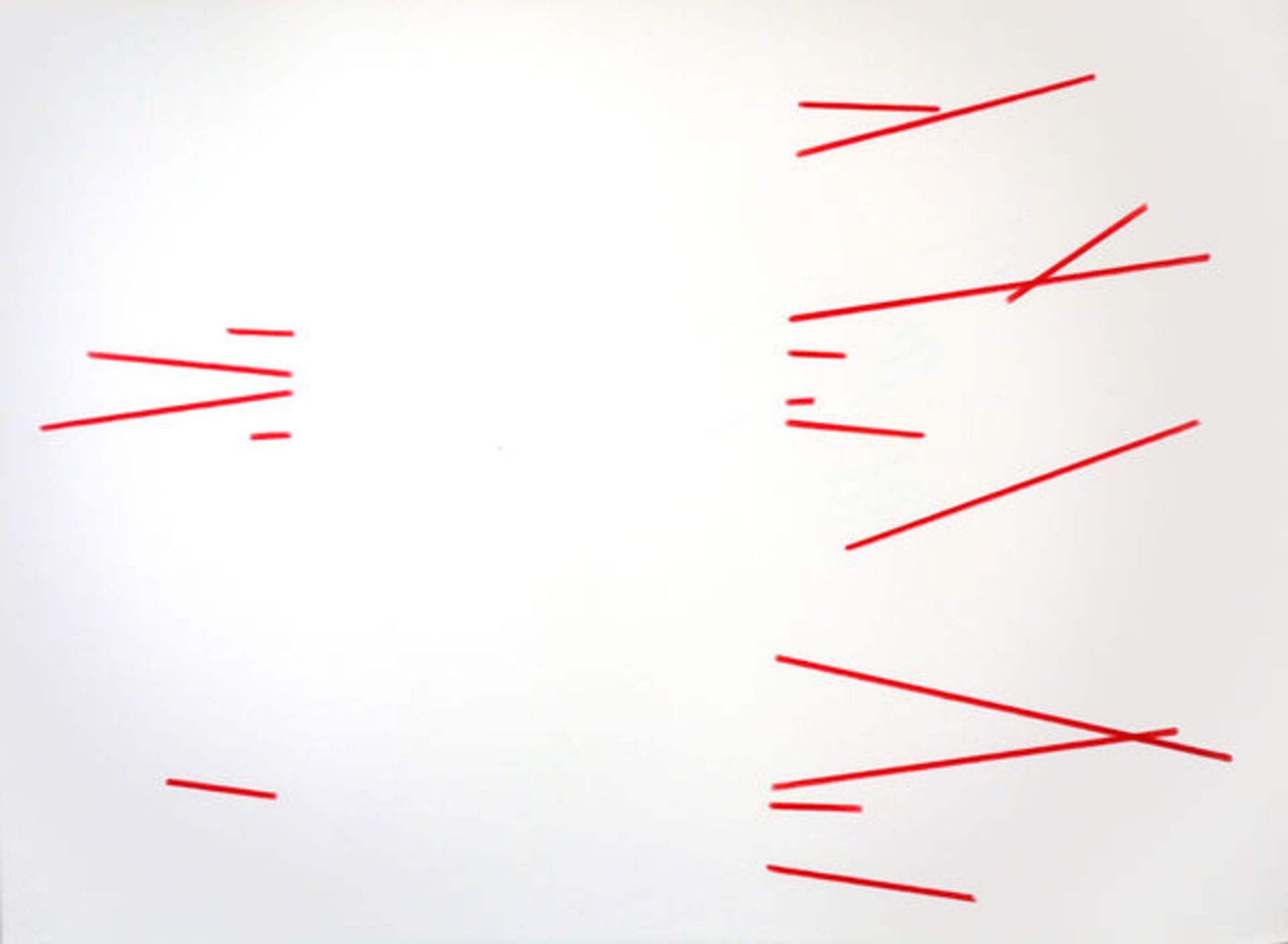 Freimann, ChristophRote Kreide auf Arches Bütten, 56,2 x 76,2 cmLacoste (1984)Verso signiert,