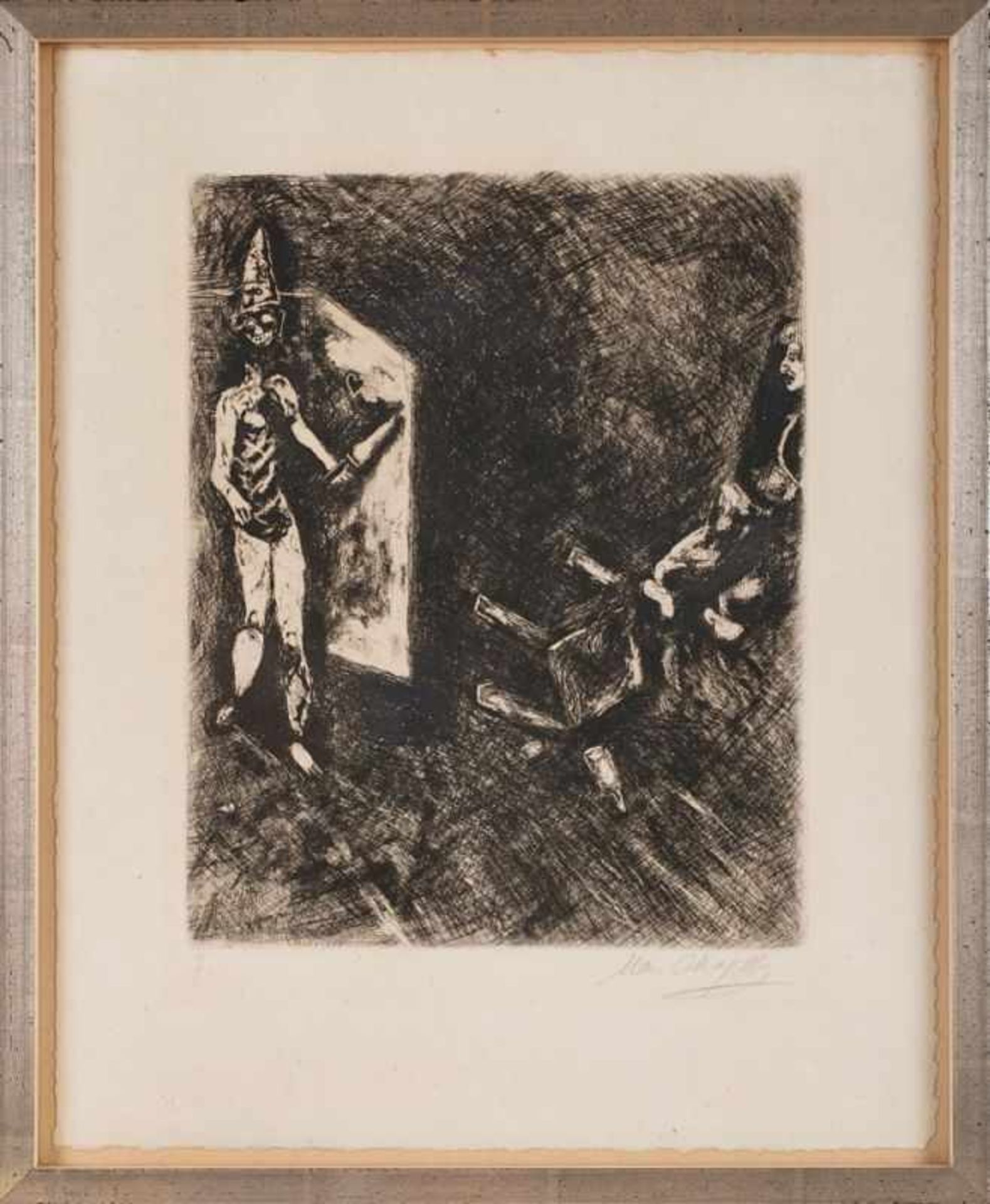 2 Radierungen Marc Chagall1887 Witebsk - 1985 Saint-Paul-de-Vence "Bl. 7. u. Bl. 71 aus der Folge: - Bild 3 aus 3