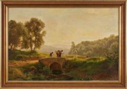 Gemälde J. N. Tjarda van Starkenborgh1822 Wehe/Borgweer - 1895 Wiesbaden Niederländischer