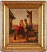 Gemälde Heinrich Wilhelmi1816 Xanten - 1902 Düsseldorf Schüler der Düsseld. Akad. Tätig 1842/48 in