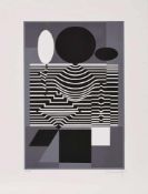 Prägedruck u. SerigrafieVictor Vasarely 1906 Pécs - 1997 Paris "o. T." u. re. sign. Vasarely Ex.: