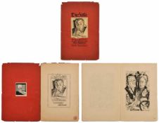 Mappe Max Beckmann1884 Leipzig - 1950 New York City "Die Hölle Großes Spektakel in 10 Bildern"