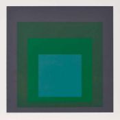 Serigrafie Josef Albers1888 Bottrop - 1976 New Haven "aus homage to the square: sp IX" 1967 u. li.