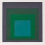 Serigrafie Josef Albers1888 Bottrop - 1976 New Haven "aus homage to the square: sp IX" 1967 u. li.